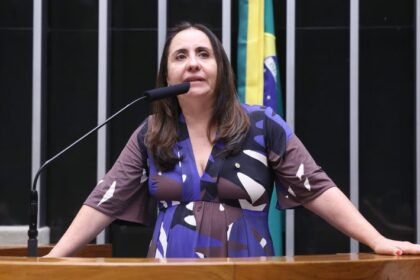 Deputada Adriana Ventura (NOVO SP) fala no Plenário da Câmara dos Deputados
